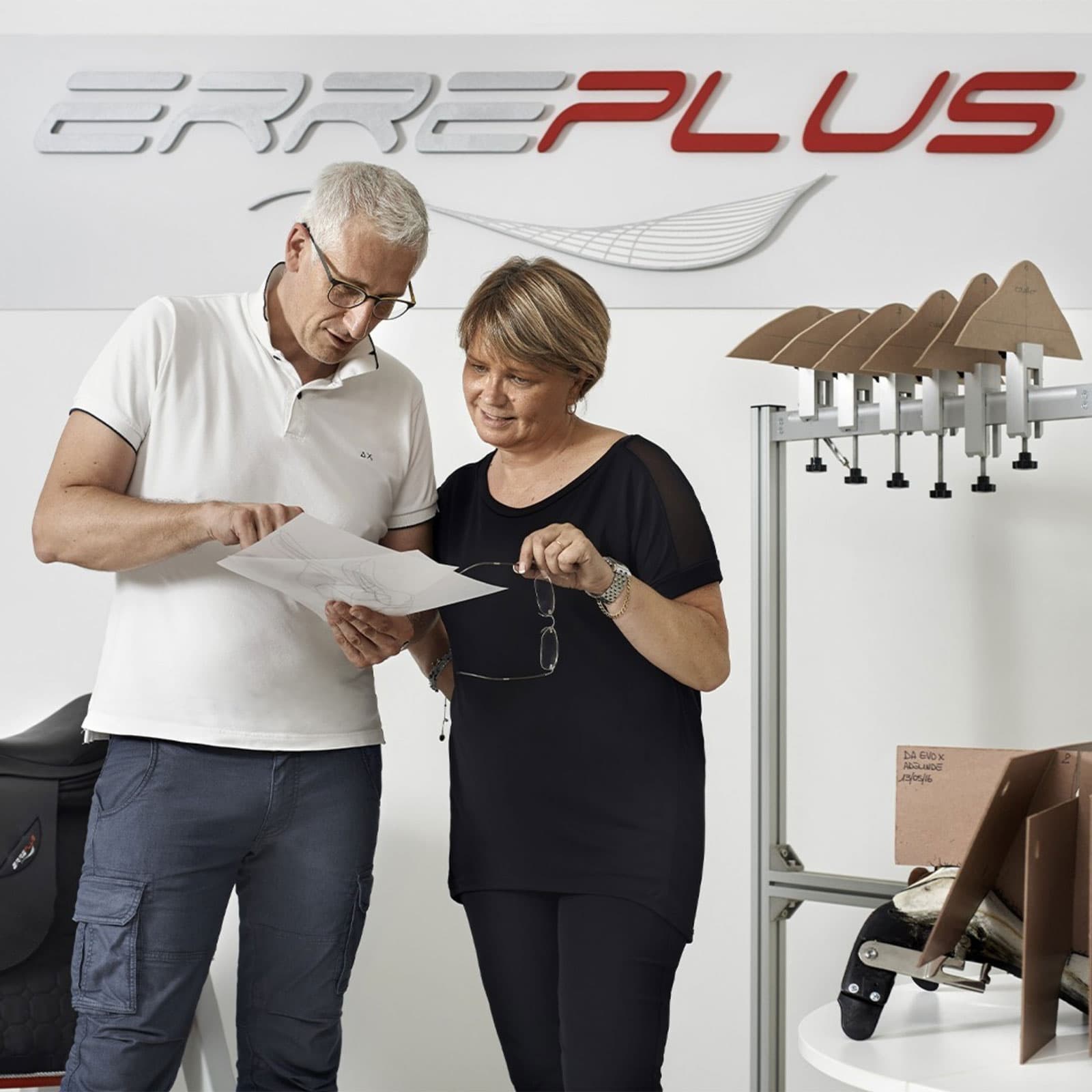 Roberto Rasia at Erreplus factory